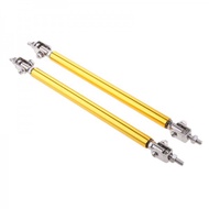 Gold Color Splitter Support Strut Rod 15cm Universal Adjustable Front Bumper Lip