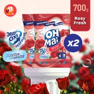 OH MAI Laundry Powder Detergent - Rosy Fresh (700g)