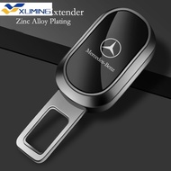 1/2pcs Mercedes Benz Car Seat Belt Extender AMG E200 W210 W203 W124 W204 W211 W123 W205 W212 W203 C200 E350 A180 CLA A45 C200 GLC Seat Belt Lock Socket Safety Buckl Accessories