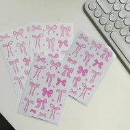 Coquette Stickers/ Ribbon Stickers Aesthetic Coquette Stickers PREMIUM MATERIALS AND QUALITY