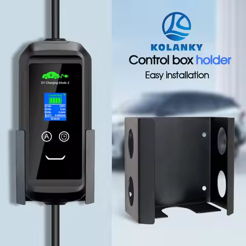 Kolanky Portable Eletric Vehicle EV Charger Wallbox Control Iron Holder Easy Install
