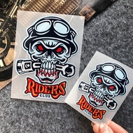 JDM Skull Cool Tuning Motorcycle Car Thai Thailand Sticker Decal for Honda 125 Click125 Click125I Click150 Click150I Click V2 Vario CB110 Xrm Body motorcycles accessories sticker