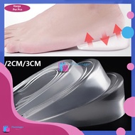 Invisoble Height Increasing Insole Silicon Gel Material Women's Shoe Insole Instant Height Increasin