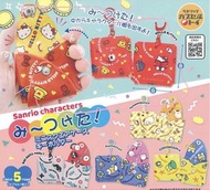 Sanrio Characters 迷你方形小袋連掛繩(Hello Kitty款式）