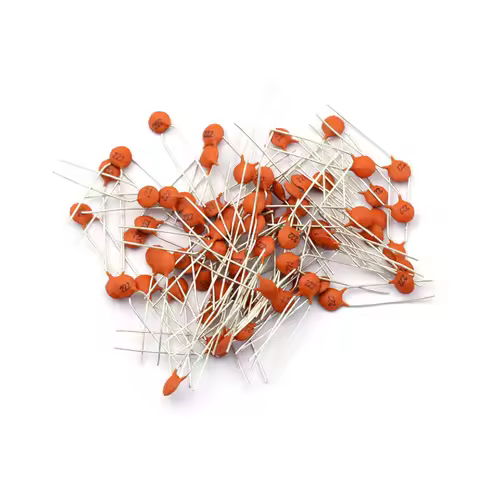 50pcs 1nF(102) 1.5nF(152) 2nF(202) 2.2nF(222) 2.7nF(272) 3.3nF(332) 4.7nF(472) 6.8nF(682) Disc Ceram