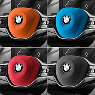 Made of Alcantara For BMW 5er I5 G60 X3 G45 Steering Wheel Center Covers Trim Stickers Car Interior 