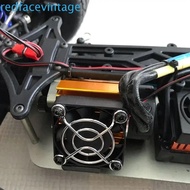 REDFACEVINTAGE Cooling Fan, 3650 Motor 3660 Motor Heat Sink, Model Parts Cooler 36mm Inner Diameter 