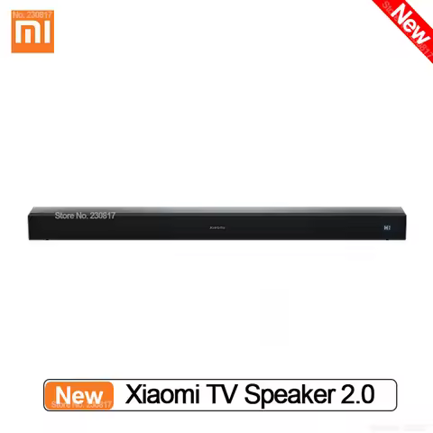 2024 Xiaomi TV Speaker 2.0 TV Soundbar 84W Wireless Speaker Bluetooth 5.4 Connection Optical Coaxial