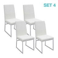 Koncept Furniture เก้าอี้ รุ่น Talk สีขาว x4