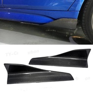 Real Carbon Fiber Side Skirts Splitters For BMW M5 F10 G30 F22 G22 F87 M2 M2C F32 F82 M4 E92 F30 M3 