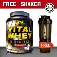 Whey Protein Halal – Vital Whey 2kg/4.41lbs Whey Isolate With 24g Protein 67 Servings - Fast Muscle 