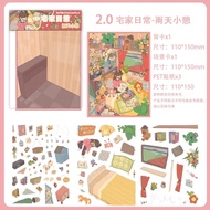 ONLY super bargain price, upload individual designs to choose each model, 3D landscape stickers