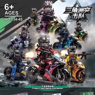Garena Delta Force 三角洲行动威龙反恐人仔军事积木模型儿童特警益智男孩拼装玩具7.6