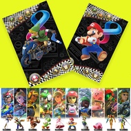 20pcs High Quality For Amiibo Mario Kart 8 NFC Game Cards Data Collection NS Switch WiiU 3DS For Amiibo Game Equipment Card