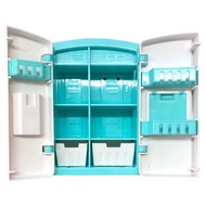Mini Doll Fridge Furniture Kitchen Refrigerator For Barbie Kelly Doll