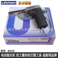 現貨日本浦和URAA MINITOR  BS33電動砂帶機砂光機砂磨機工具