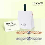 [LLOYD] 14K Gold Small Birthstone Chain Ring (Choose 1 of 12 Designs) – LRS21052G