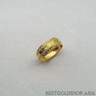 22k / 916 Gold Hollow ring Design 5