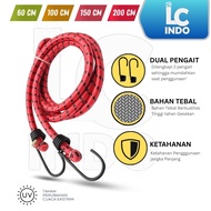 Elastic Strap for Motorcycle Luggage - Strong and Flexible, Available in Sizes 60 CM, 1M, 1.5M, and 