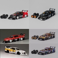 [Ready Stock] Ready Stock Collection CM 1: 64 Silhouette ER34 Nissan GTR Red No. 8 R34 Alloy Car Mod