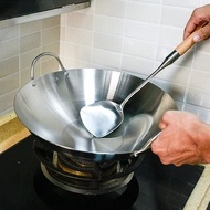 Full Stainless Steel Stainless Steel Frying Pan, 304 Stainless Steel Frying Pan, Stainless Steel Han