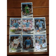 Lot of 7 Soccer Cards Manchester City Jack Grealish Phil Foden Erling Haaland Julian Alvarez Ederson