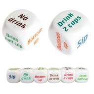1pc Drinking Wine Mora English Dice Games Gambling Adult Sex Game Lovers Bar Party Pub Drink Decider