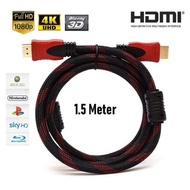 HDMI Cable 1.5 Meters 3 Meters 5 Meters HDMI to HDMI Mesh HDMI CABLE 1.5 M 5M3m