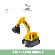 JIBIN - Mainan Escavator Elektrik / Mobil Kontruksi Escavator Ada Lampu dan Musik / Mainan Truck Bek