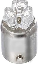 M&H Matsushima LED L-Beam White 3 LED 12V BA9S L703FWH Light Bulb