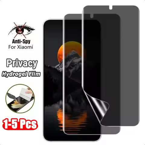 1-5Pcs Privacy Hydrogel Film For Realme C55 C53 C51 C31 C33 C35 C20 C21 C25 Anti Spy Screen Protecto