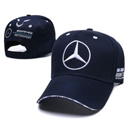 WGB Mát mẻ Mercedes Benz F1 Racing Cap Xe Máy Mũ Bóng Chày Nam Nữ Snapback