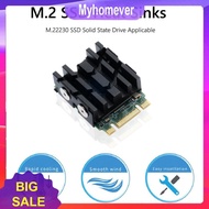 M.2 Solid Disk Drive Radiator M.2 NVME 2230 SSD Heatsink with Thermal Pads M.2 Solid Disk Radiator S