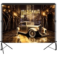 Harlem Nights Backdrop Photography Background 7x5feet Studio Photo Booth Props