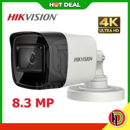 Hotdeal 8.3MP Hikvision DS-2CE16U0T-ITF 4K Bullet CCTV Camera For Indoor and Outdoor - Hikvision 4K 