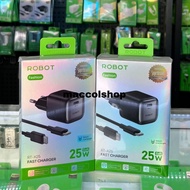 ROBOT RT-X25 25W Type C Adapter With Cable C To C 150 Cm