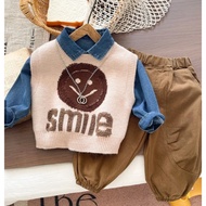 KEMEJA SPP-Imported children's clothes-Eid clothes-Chinese New Year clothes-Christmas clothes-Party 