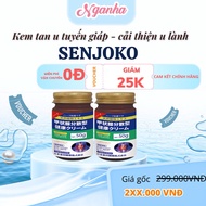 Japanese Herbal Thyroid Tumor Dissolving Cream Senjoko 50g, Improves Goiter, Swollen Thyroid Inflamm