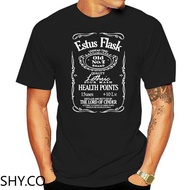 2025 Fashion Hot Sale New Dark Souls Estus Flask Short Sleeve Black Mens T Shirt