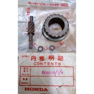 Honda C50/C100/C102/C105 Speedometer Gear Drive Set (Genuine Parts)(OEM) P/N 505536/7/8