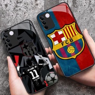 DK-65 FC Barcelona HD Glass Casing for VIVO V27E V29 V30 V23 Y200E T3 Y100 V27 V29E V23E Y200 Lite P