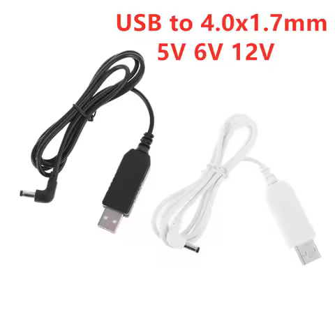 USB To DC Power Charging Cable 4.0x1.7mm Plug 5V 1A 6V 12V Power Charging Cable for PSP 1000/2000/30
