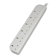 F9E600SA3M BELKIN ECONOMY SERIES 6-SOCKET SURGE PROTECTOR