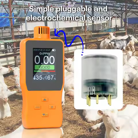 Portable Ozone Analyzer Multifunctional O3 Ozone Meter Air Detector Intelligent Sensor Ozone Meter A