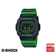 CASIO นาฬิกาข้อมือผู้ชาย G-SHOCK YOUTH รุ่น DW-D5600TD-3DR วัสดุเรซิ่น สีเขียว