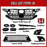 Honda Civic FE Pre-facelift (2022-2024) Type-R Si FL1 FL4 FL5 Front Grill Lower Grill Foglamp Cover 