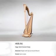 特惠價代購日本豎琴 Aoyama Pedal Harp 一手豎琴 二手豎琴 40 弦豎琴 40 strings (Vega 46B(N))