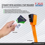 PAKET CARDTECK RFID ACCESS BARRIER GATE 2 READER TAP CARD + SOFTWARE - MiniStore5