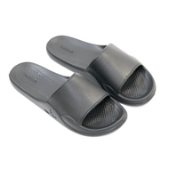 Mira Smooth Black, lightweight, soft, basic men's sports sandals - 2EVSHOP