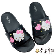 台灣製Hello Kitty拖鞋-黑色